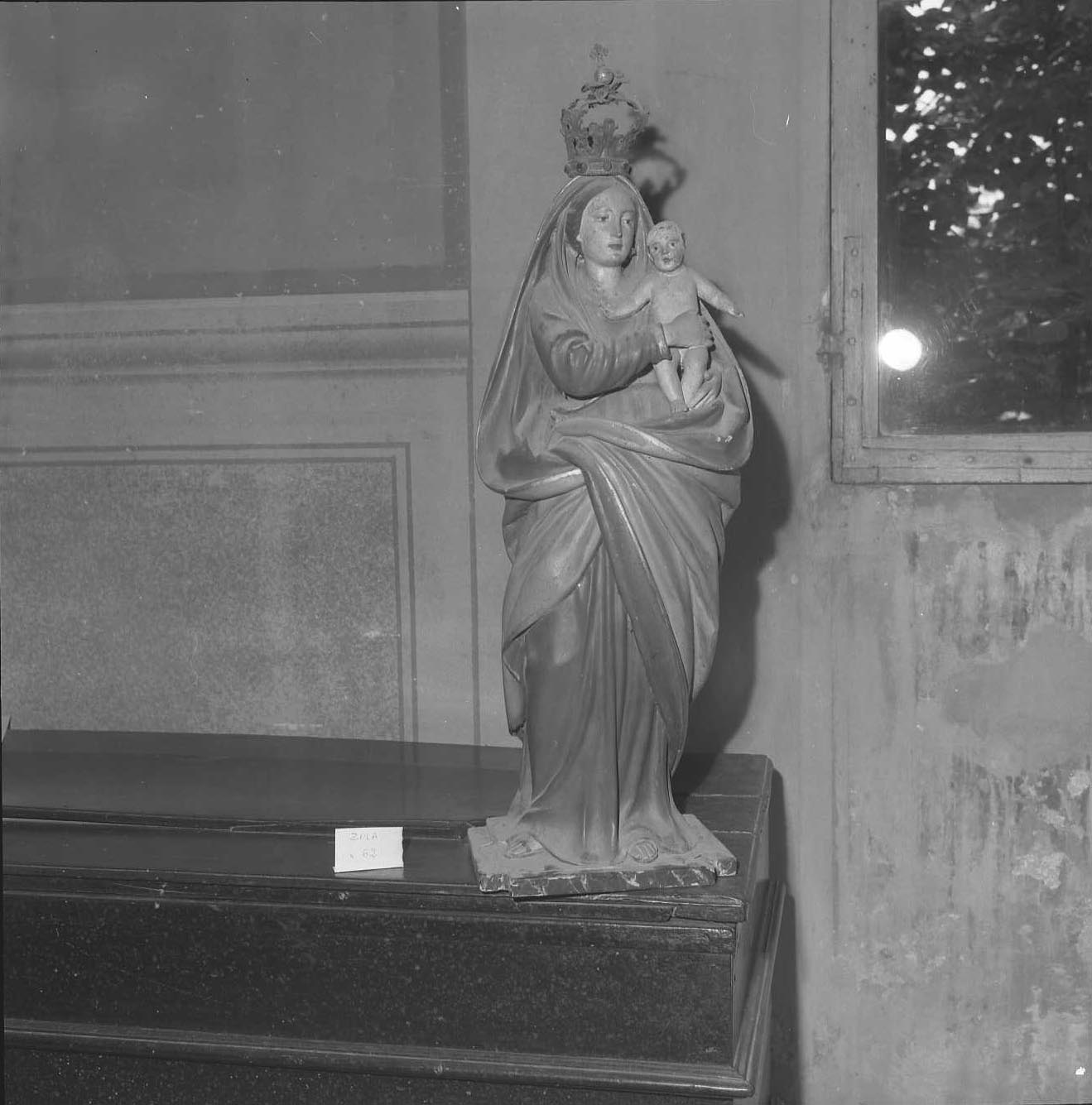 Madonna con Bambino (scultura) - bottega emiliana (?) (fine sec. XVII)