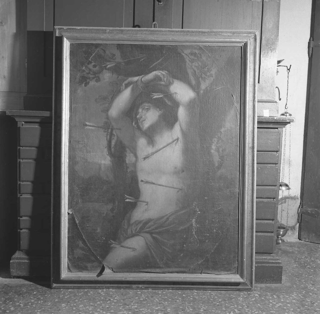 San Sebastiano (dipinto, pendant) - ambito emiliano (?) (sec. XVIII)