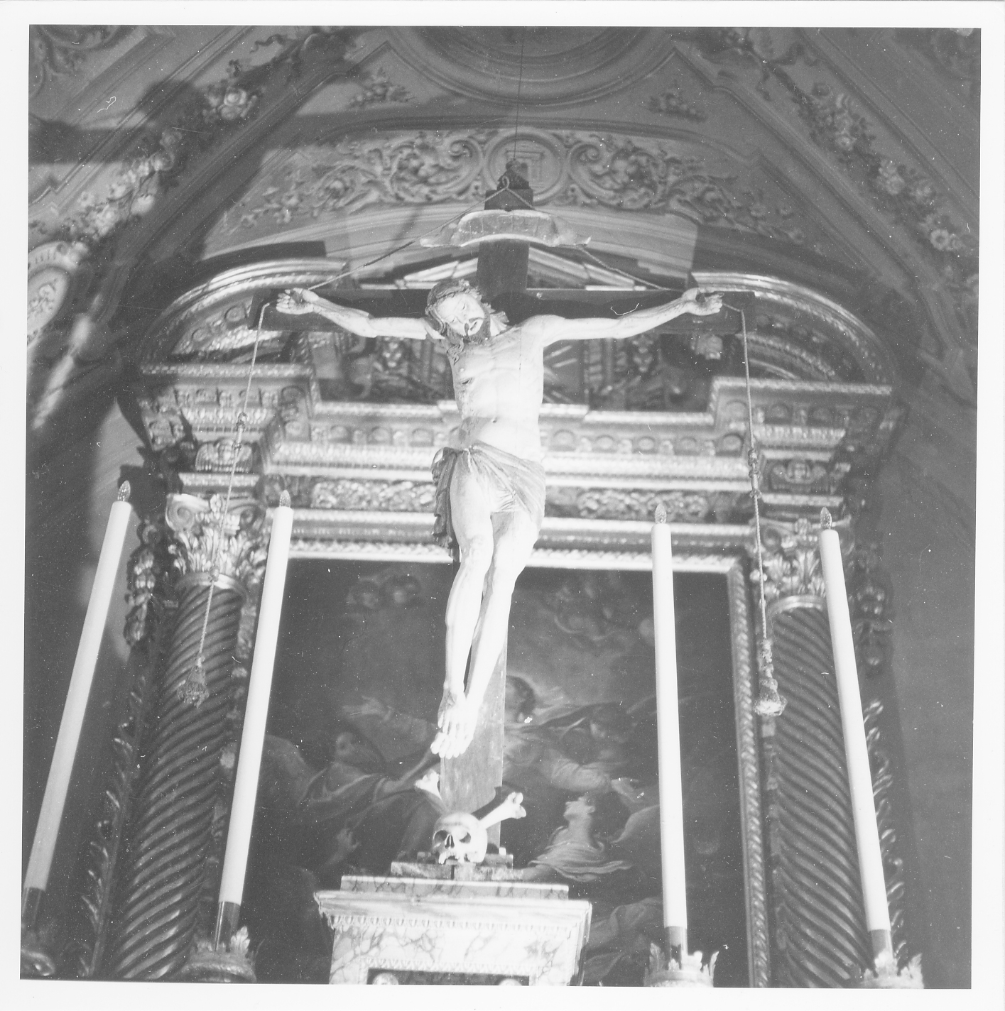 Cristo crocifisso (crocifisso) - bottega italiana (sec. XVII)