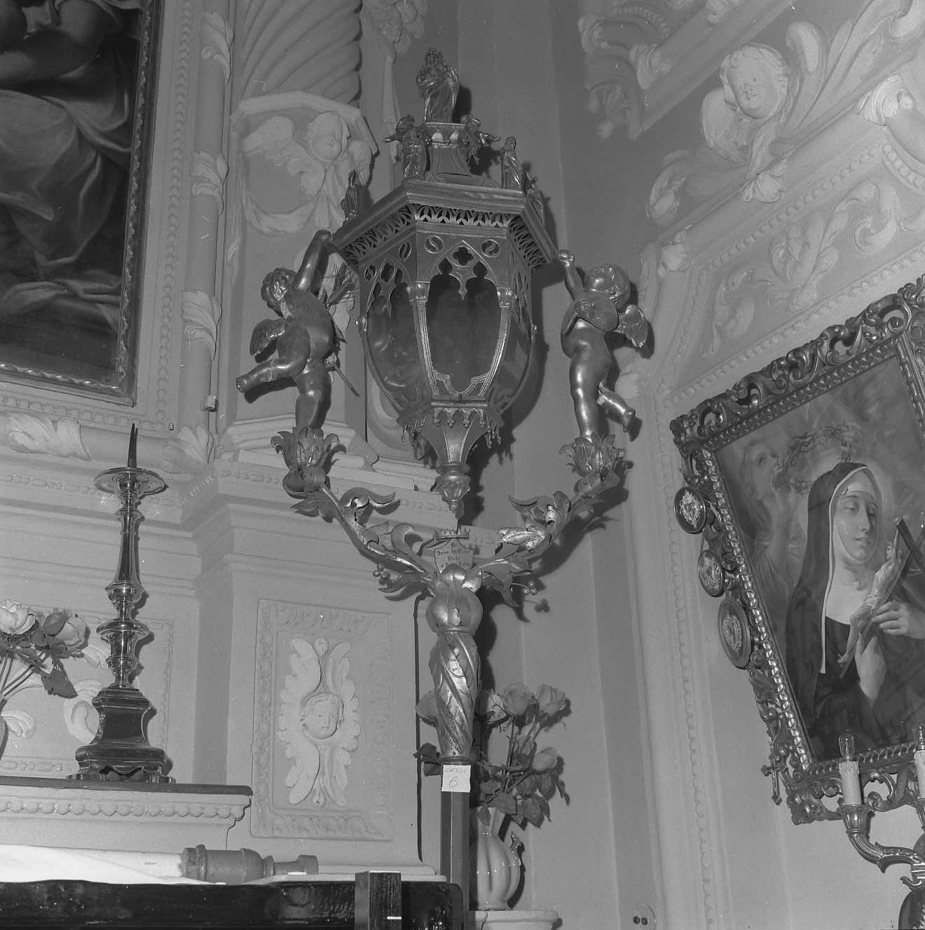 lanterna processionale - bottega italiana (sec. XIX)