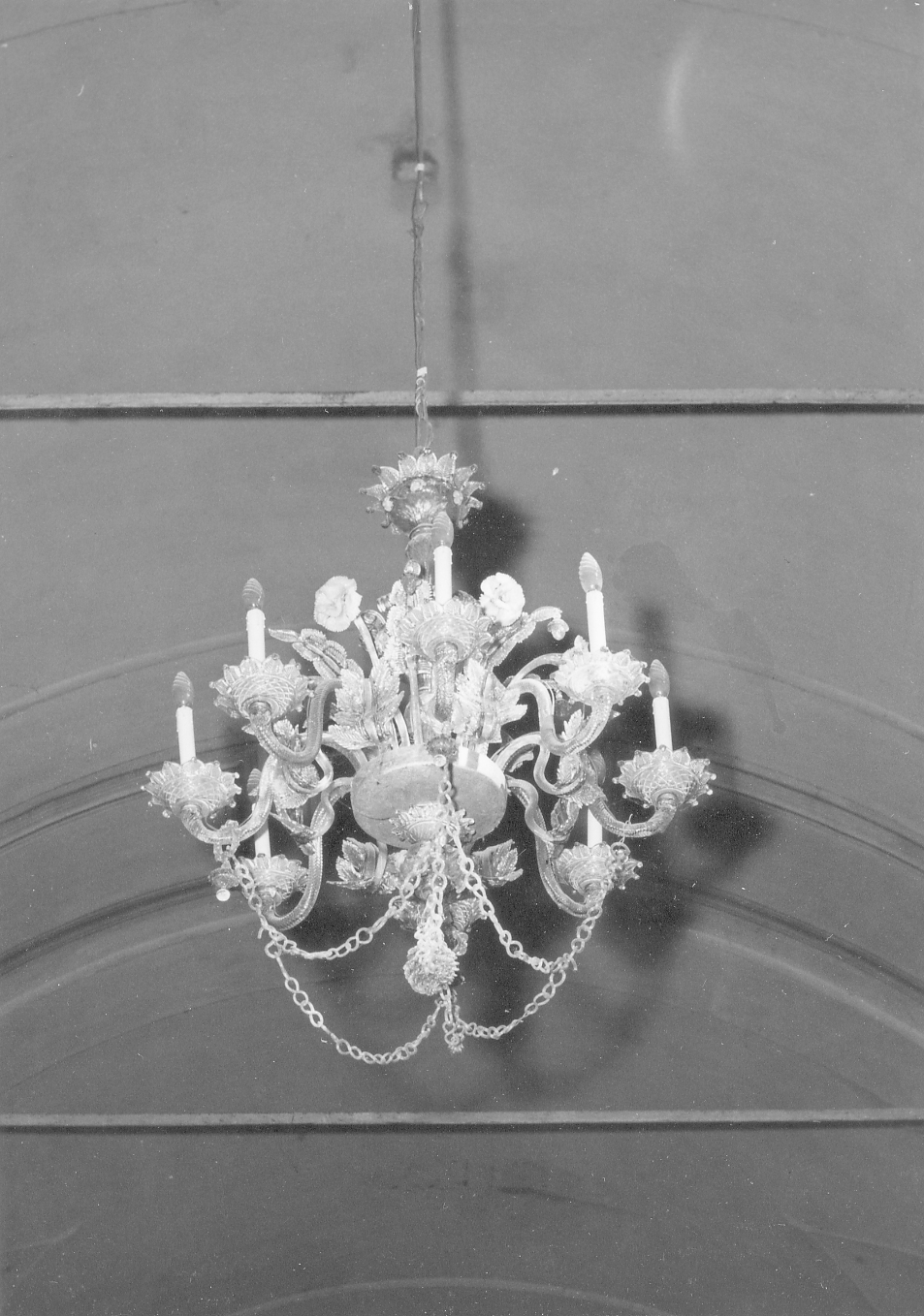 lampadario da chiesa - bottega veneziana (sec. XVIII)