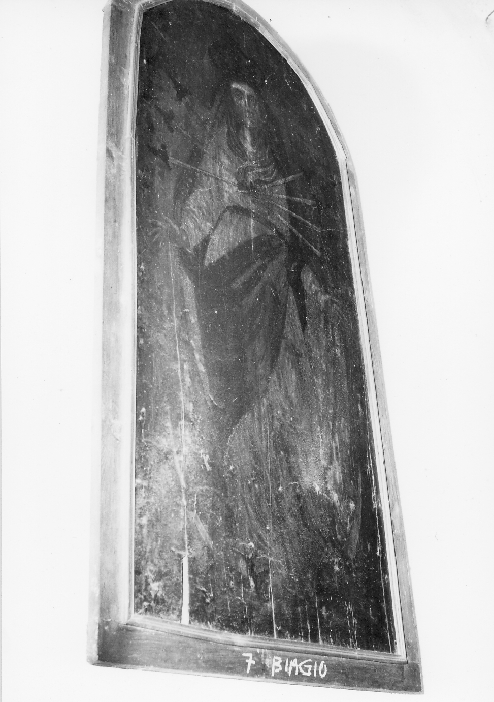 Madonna trafitta da sette spade (dipinto) - ambito italiano (sec. XVIII)