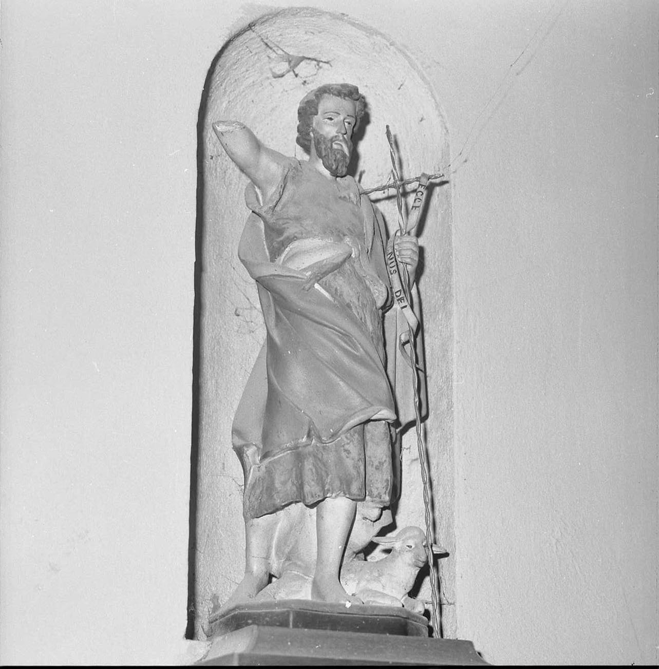 San Giovanni Battista (statuetta devozionale) - bottega italiana (sec. XX)