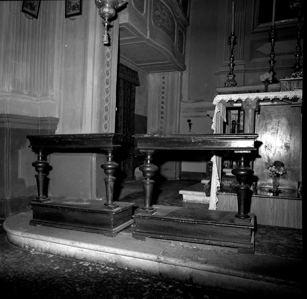 inginocchiatoio, serie - bottega italiana (sec. XVII)