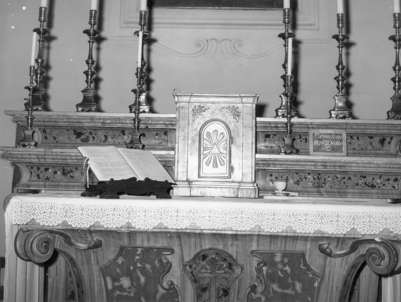 candeliere - bottega bolognese (sec. XVIII)