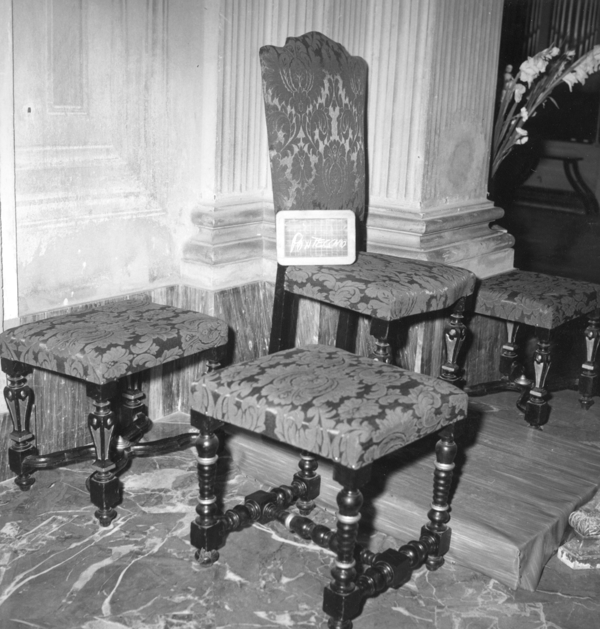 poltrona del celebrante - bottega emiliana (sec. XVIII)