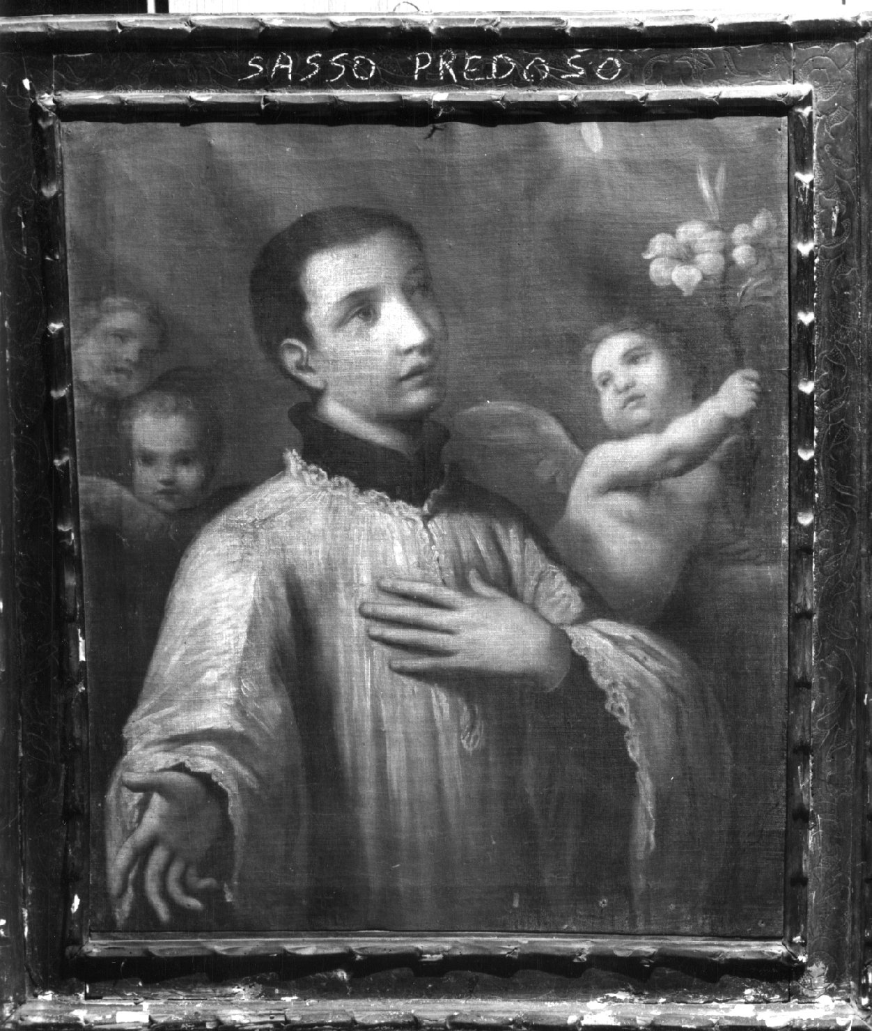 San Luigi (dipinto) di Crespi Luigi (attribuito) (sec. XVIII)