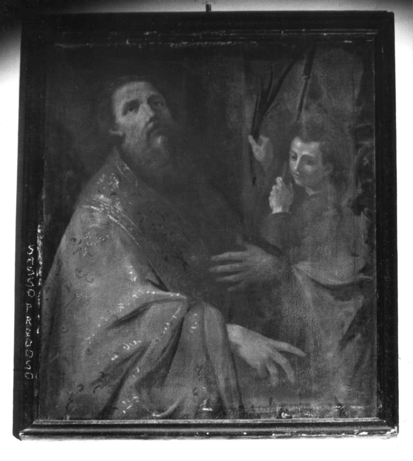 santo vescovo (dipinto) - ambito bolognese (sec. XVIII)