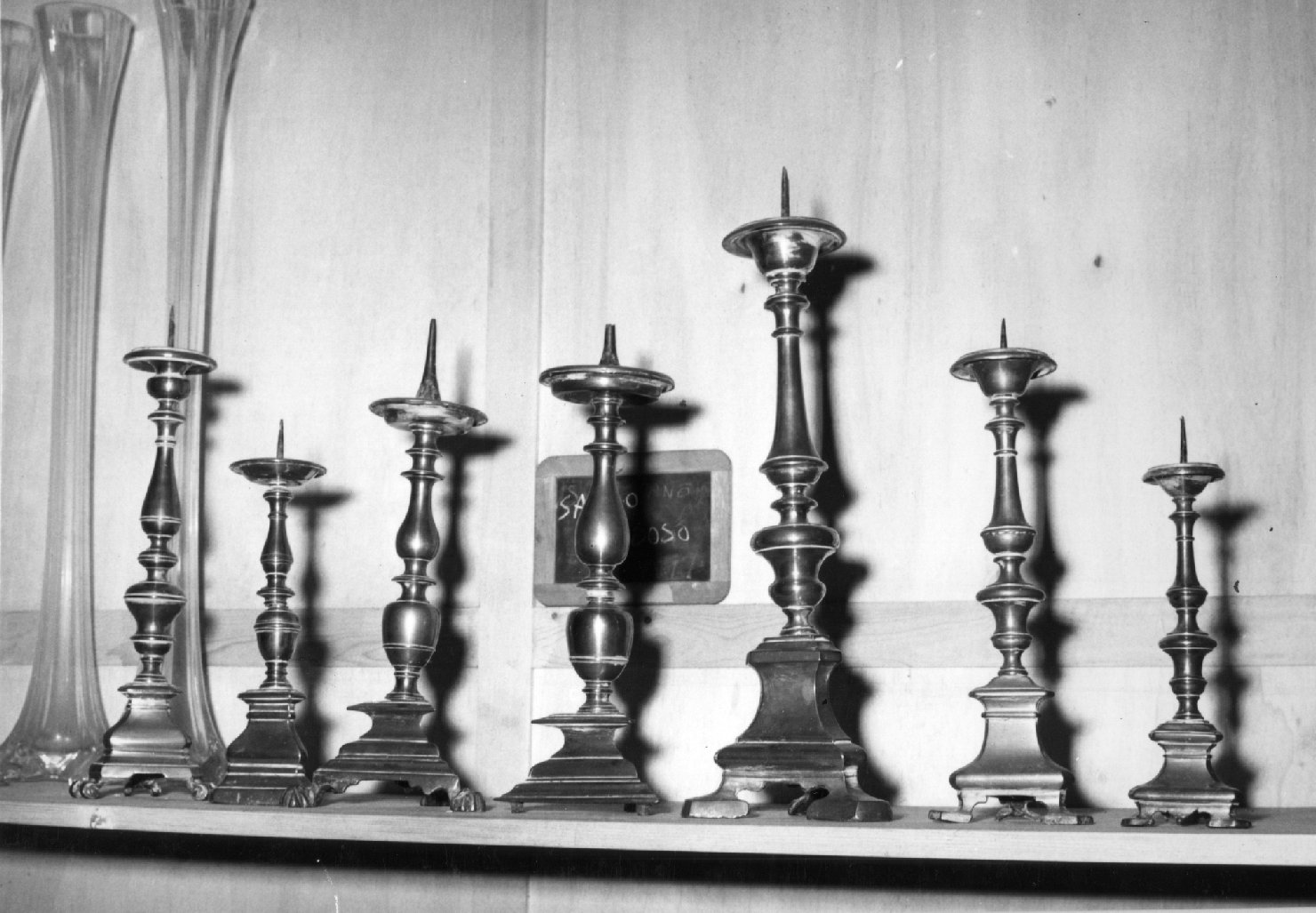 candeliere - bottega emiliana (sec. XVIII)