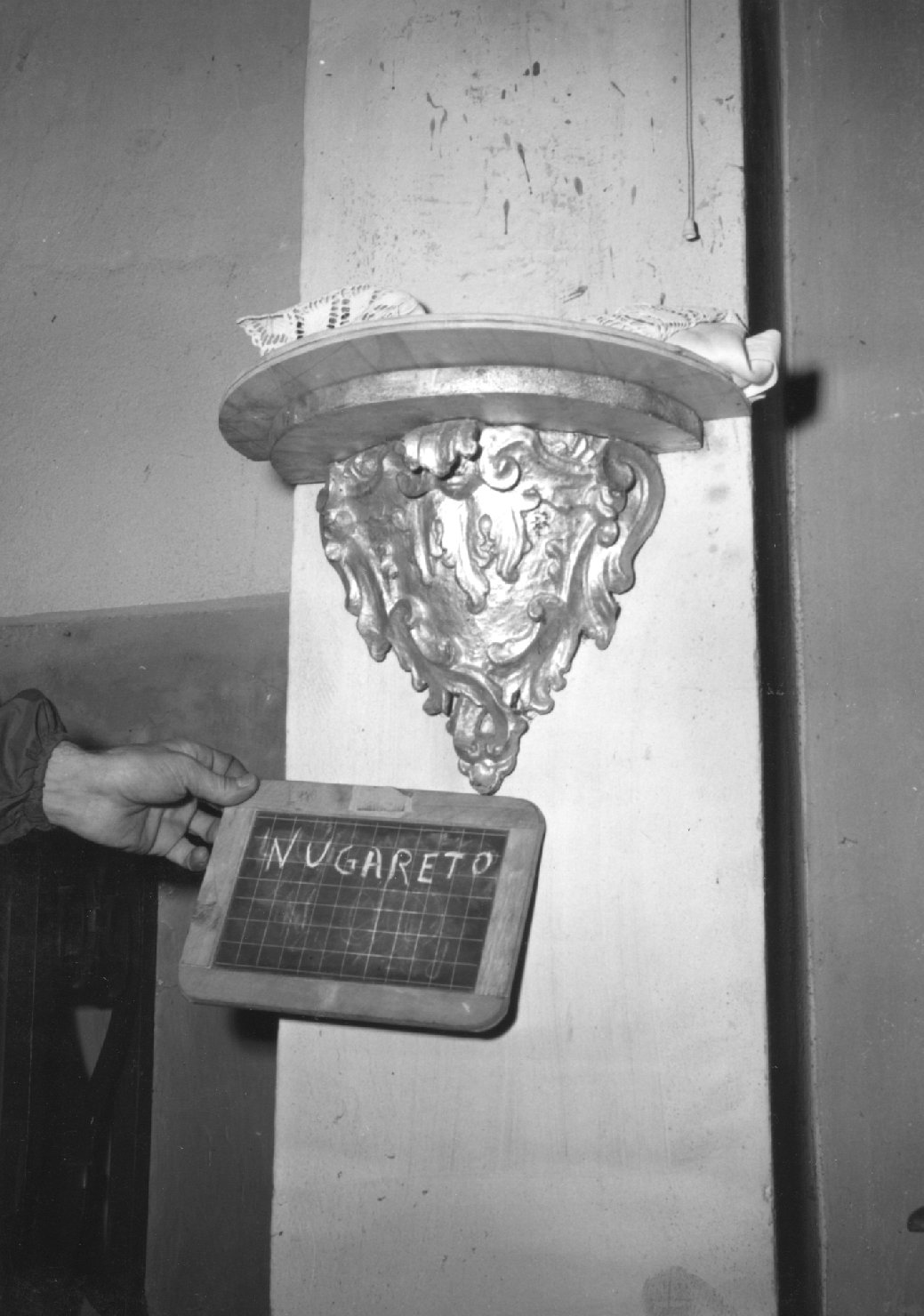 mensola - bottega emiliana (sec. XVIII)