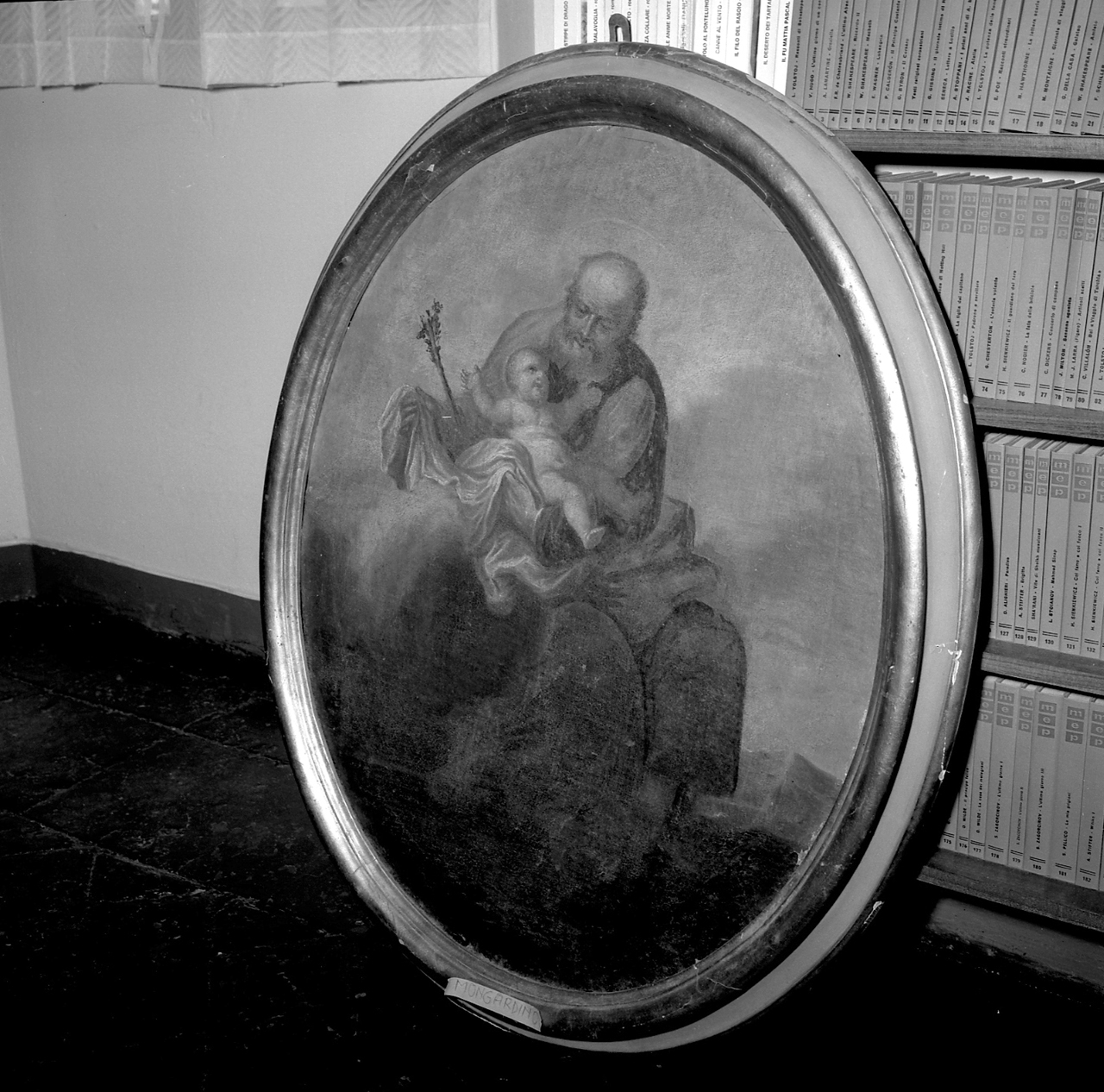 San Giuseppe e Gesù Bambino (dipinto) - ambito bolognese (seconda metà sec. XVIII)