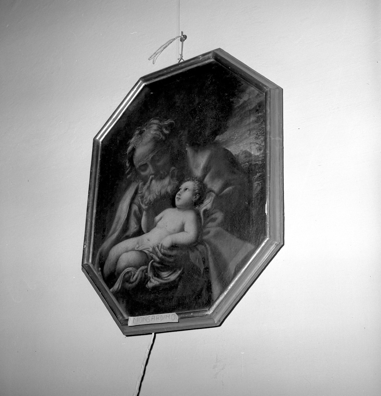 San Giuseppe e Gesù Bambino (dipinto) - ambito bolognese (sec. XVII)