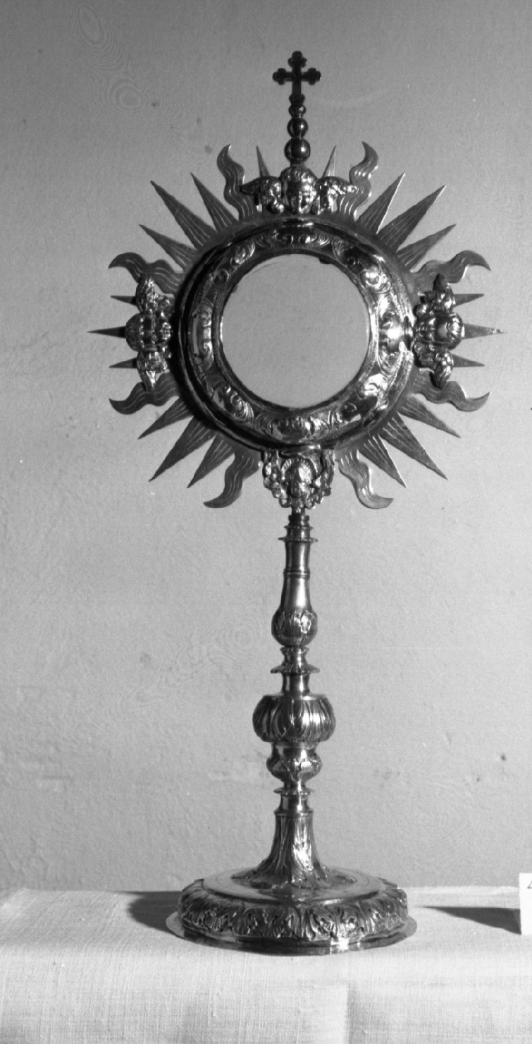 ostensorio - bottega emiliano-romagnola (sec. XVIII)