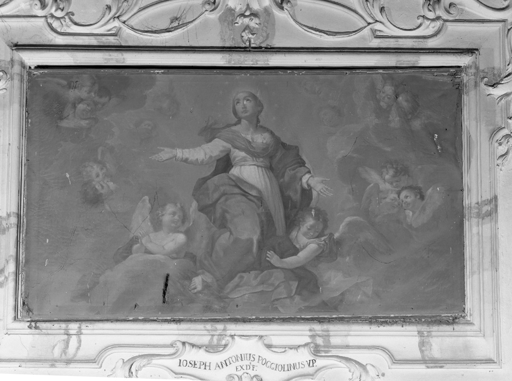 Immacolata Concezione (dipinto) di Fornioni Gian Andrea (sec. XVIII)
