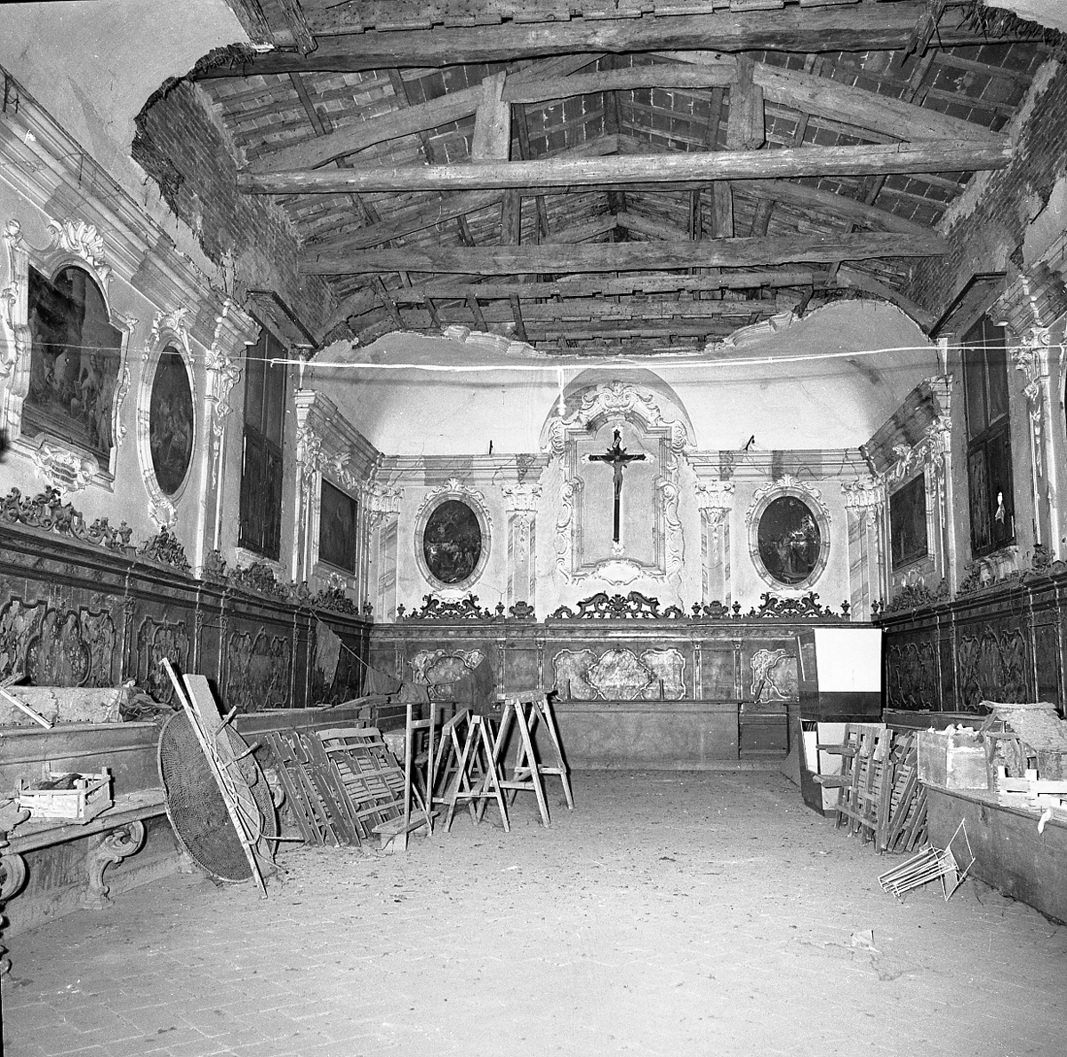 stalli del coro - bottega emiliano-romagnola (sec. XVIII)