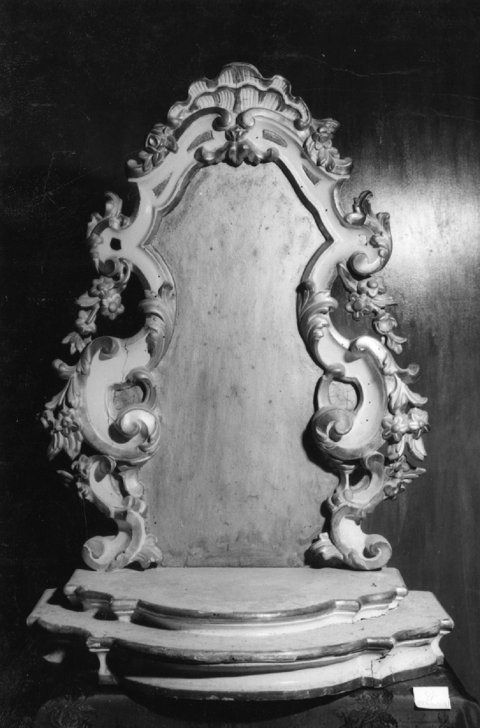 tronetto per esposizione eucaristica - bottega emiliano-romagnola (sec. XVIII)