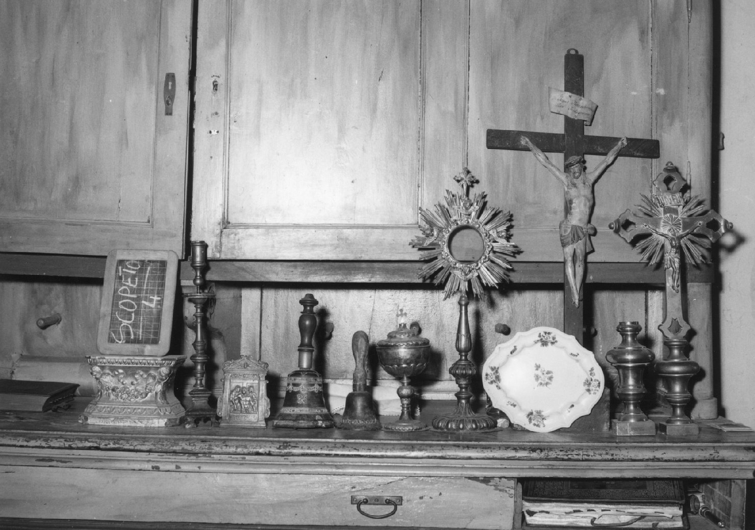 ostensorio - a raggiera - bottega bolognese (sec. XIX)