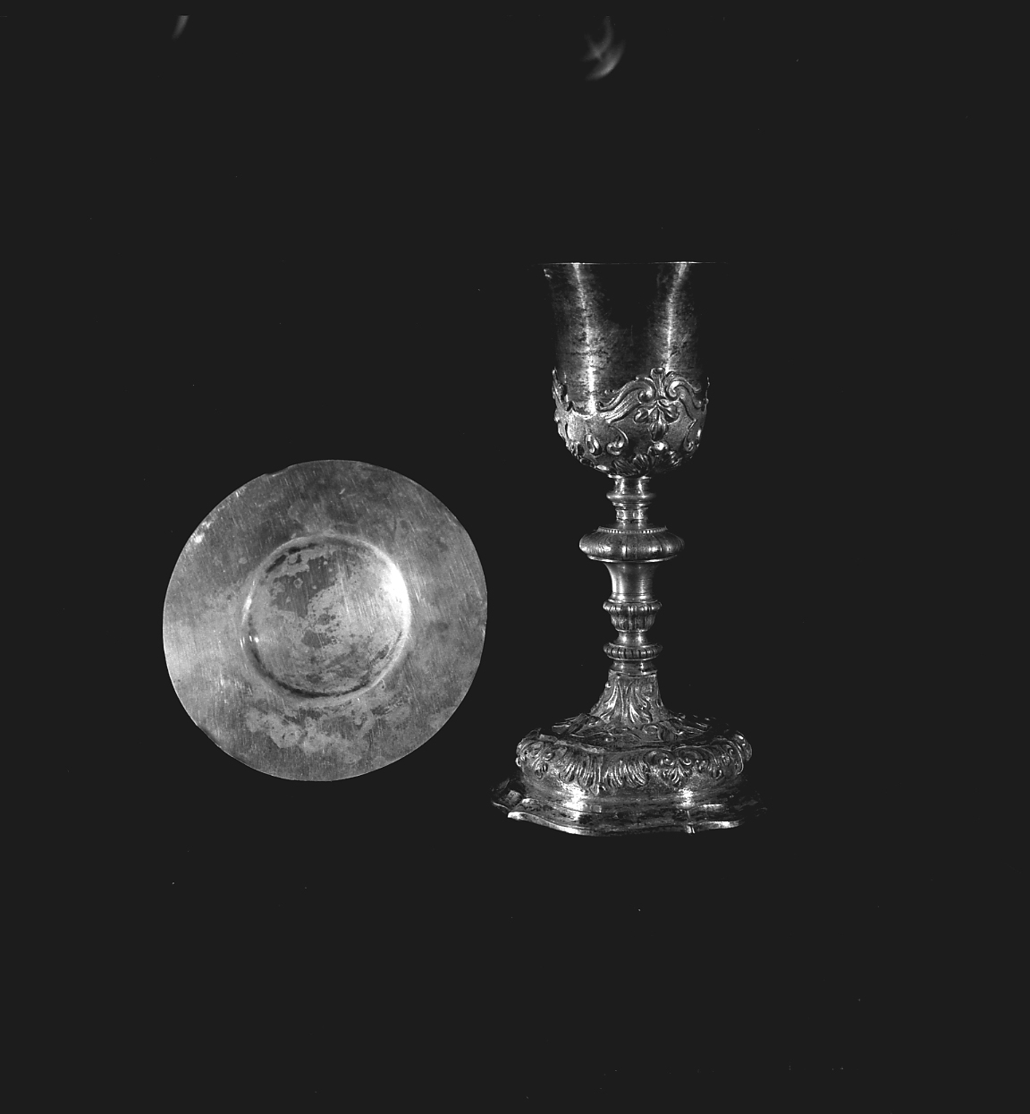 calice con patena - bottega Italia settentrionale (secc. XVIII/ XIX)