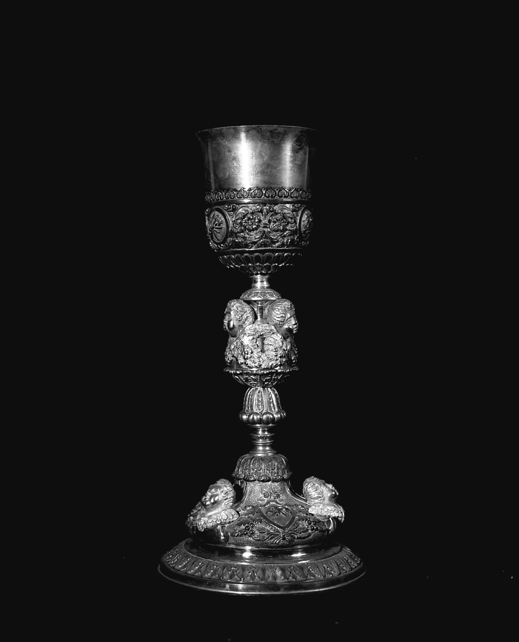 calice - bottega romana (seconda metà sec. XVIII)