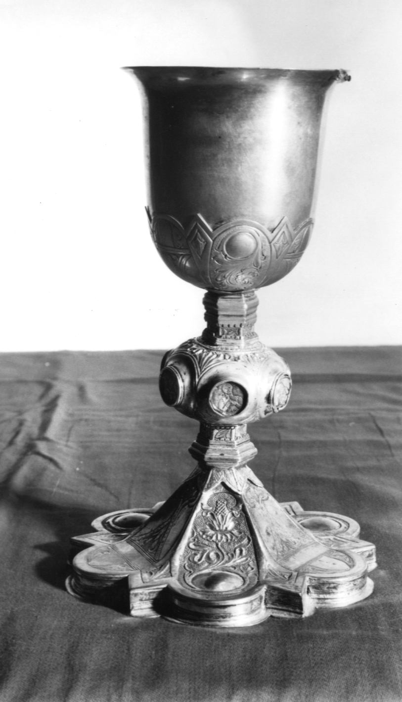 calice - bottega emiliano-romagnola (sec. XV)