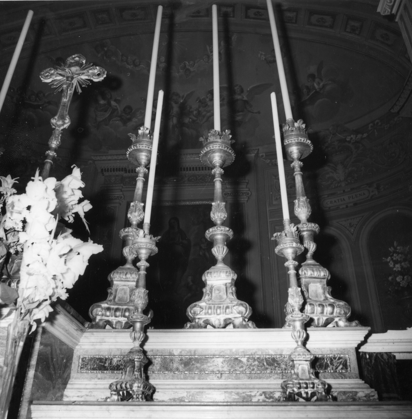 croce d'altare - bottega italiana (sec. XVIII)