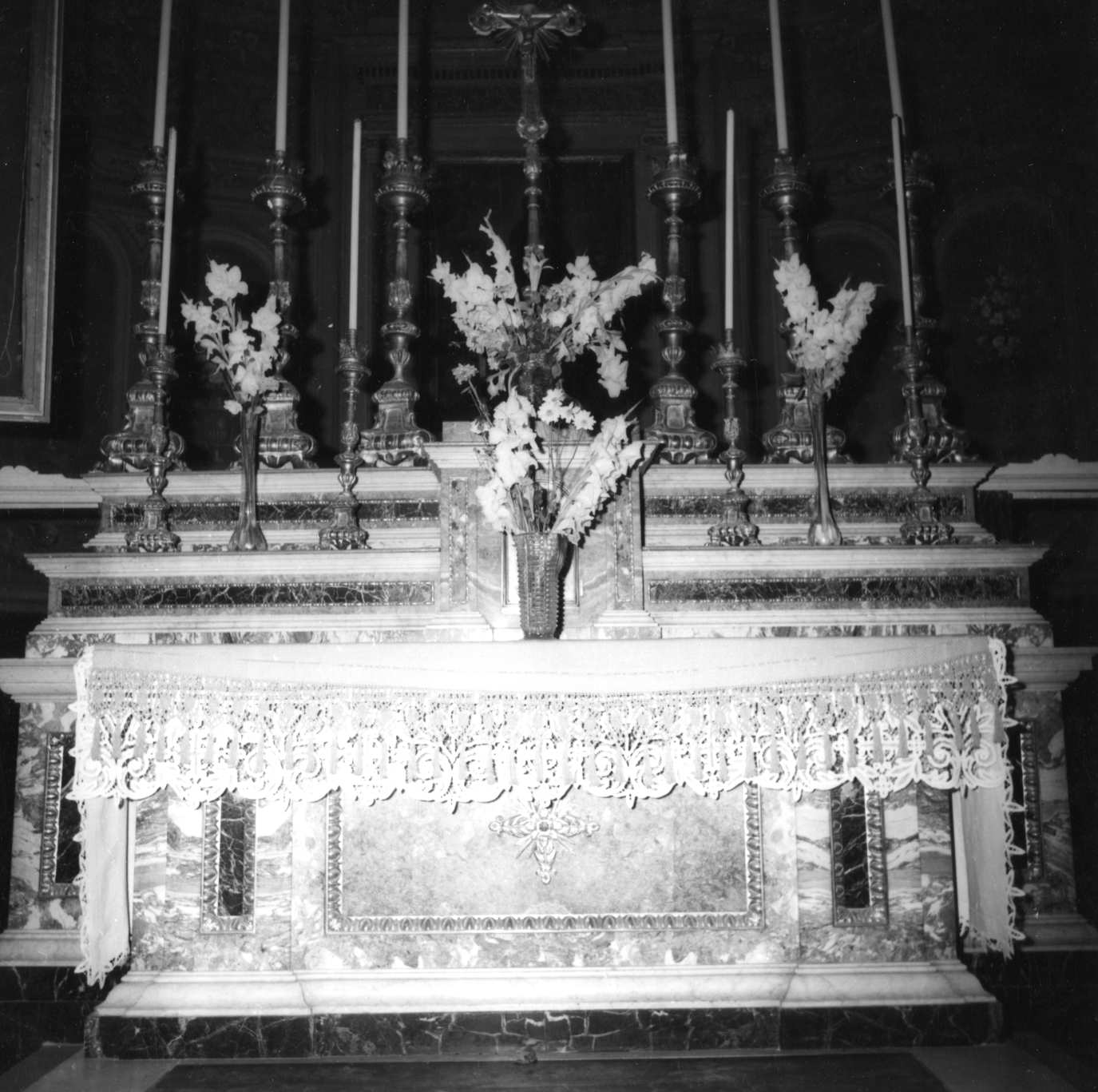 altare maggiore - bottega italiana (sec. XIX)