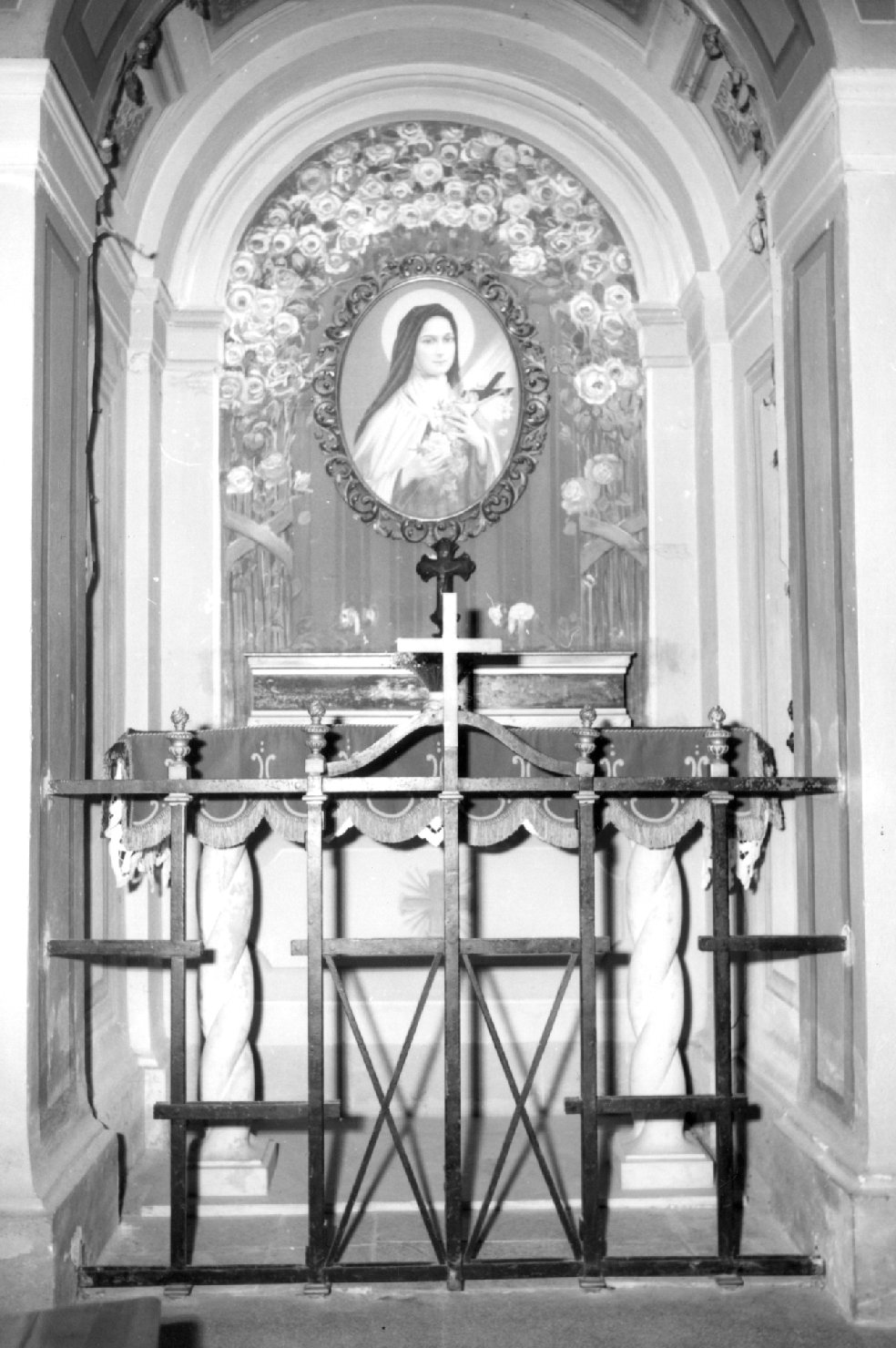 balaustrata di cappella - bottega italiana (secc. XIX/ XX)