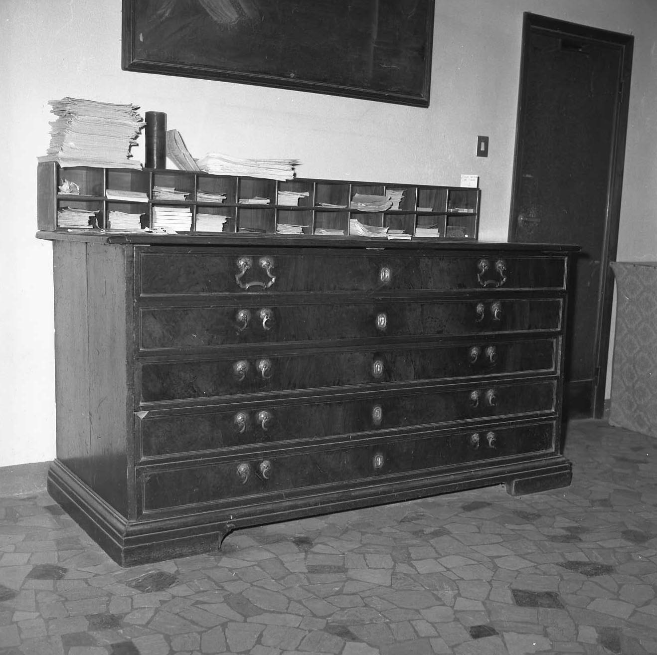 cassettone - bottega italiana (fine sec. XVIII)