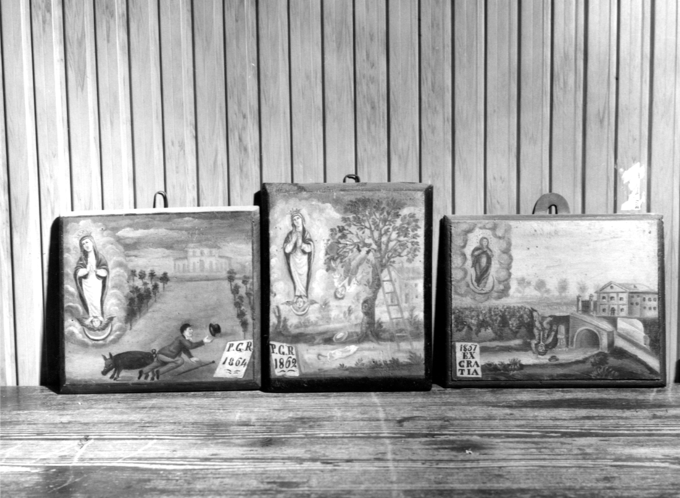 ex voto - ambito bolognese (sec. XIX)