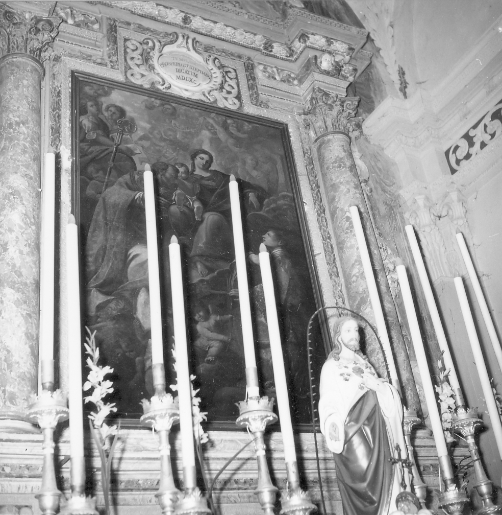 Madonna con Bambino e Santi (dipinto) - ambito emiliano (sec. XVIII)