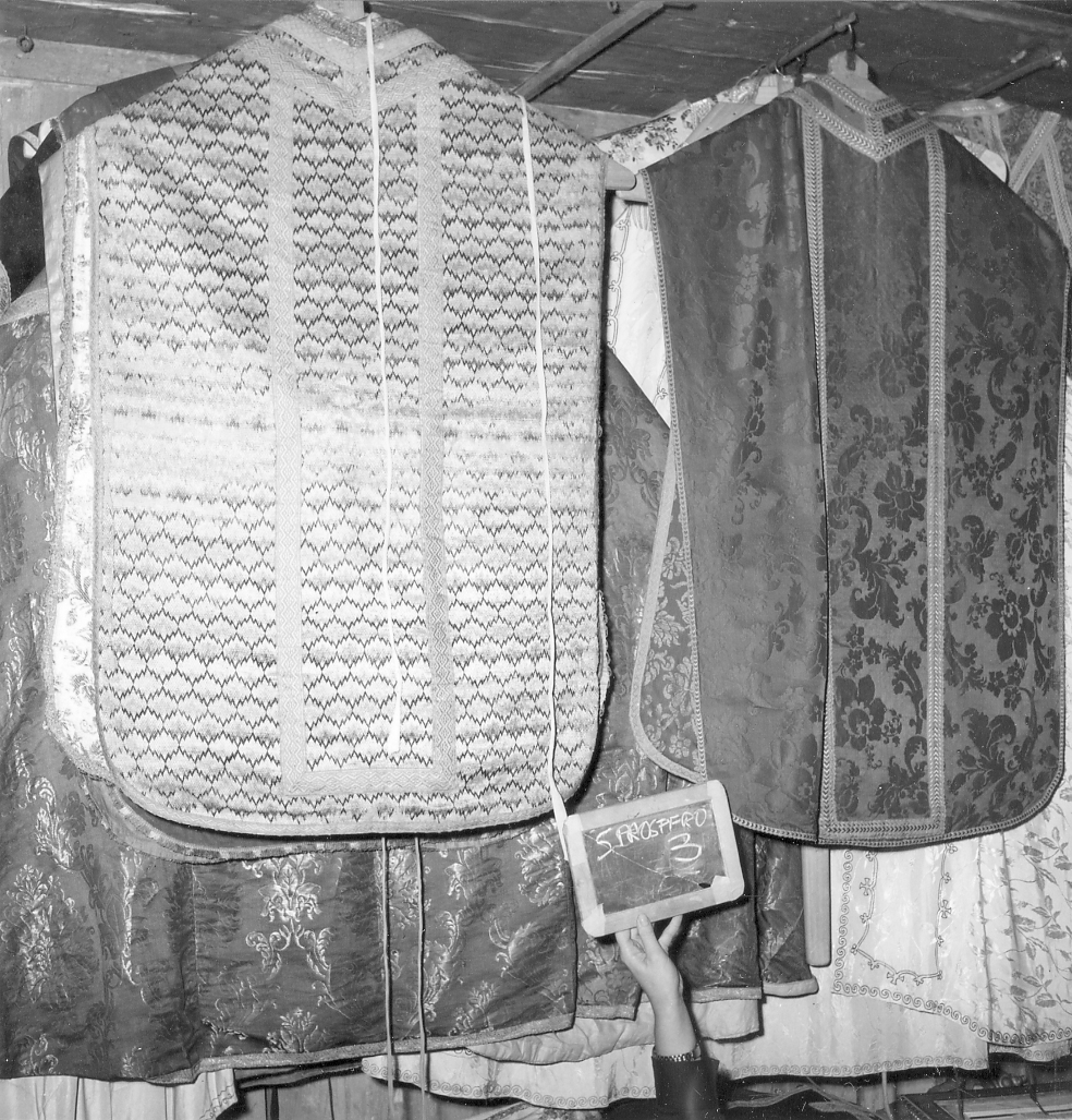 paramento liturgico, insieme - manifattura italiana (sec. XVII)