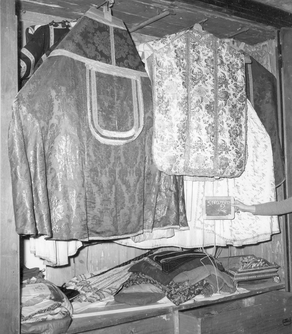 paramento liturgico, insieme - manifattura italiana (sec. XIX)