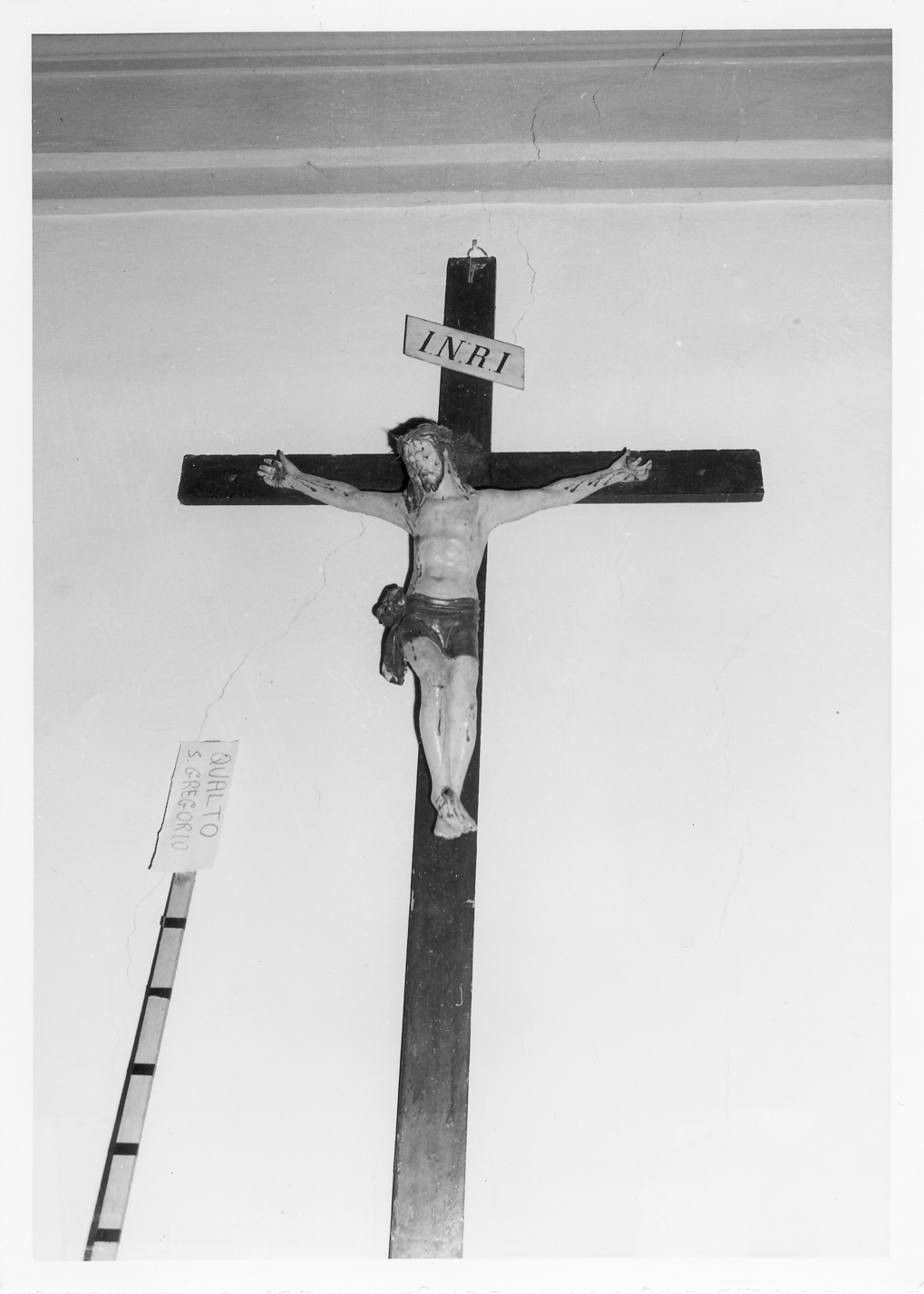 Cristo crocifisso (scultura) - bottega italiana (sec. XVIII)