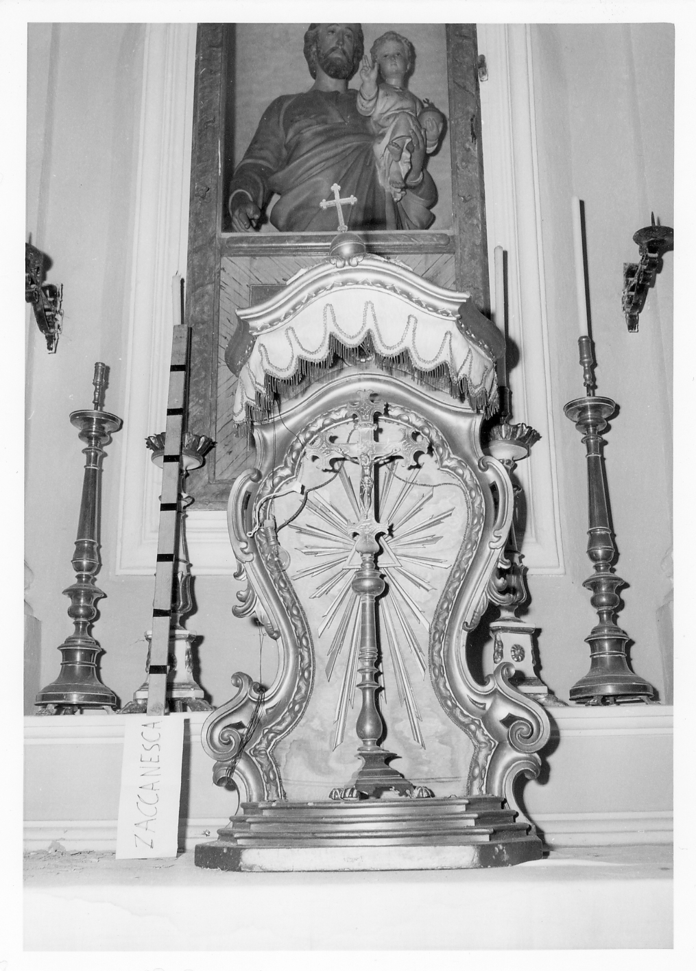 croce d'altare - bottega bolognese (sec. XVIII)