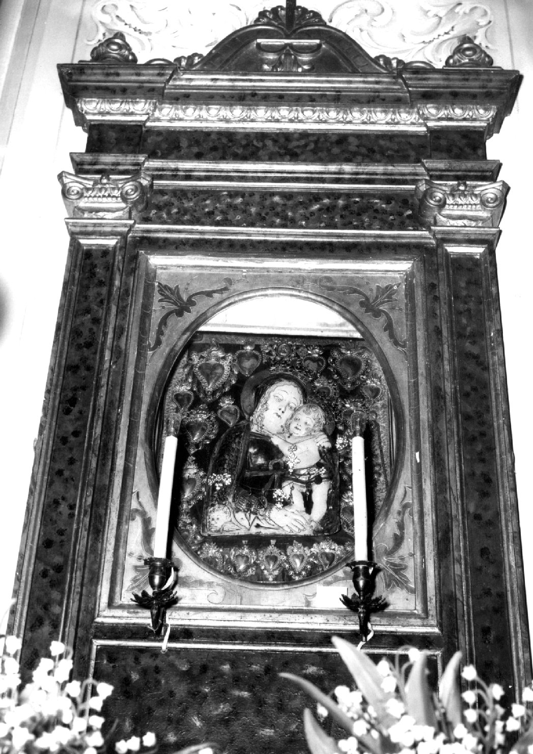 Madonna con Bambino (rilievo) - bottega romagnola (seconda metà sec. XVI)