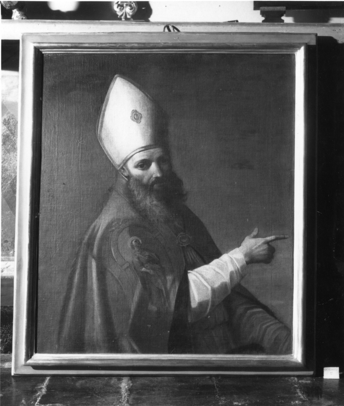 Santo vescovo (dipinto) - ambito imolese (sec. XVIII)