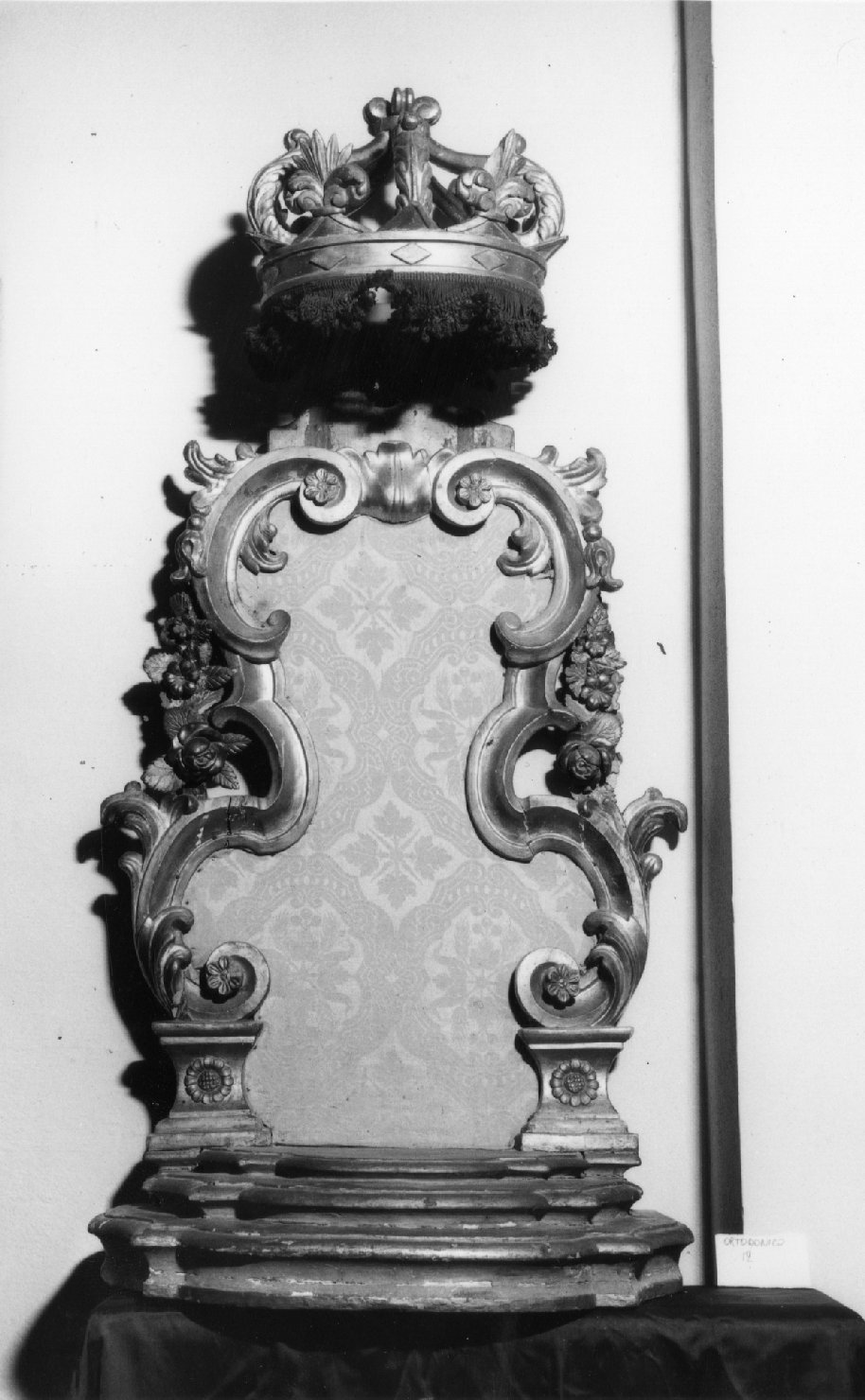 tronetto per esposizione eucaristica - bottega imolese (sec. XVIII)