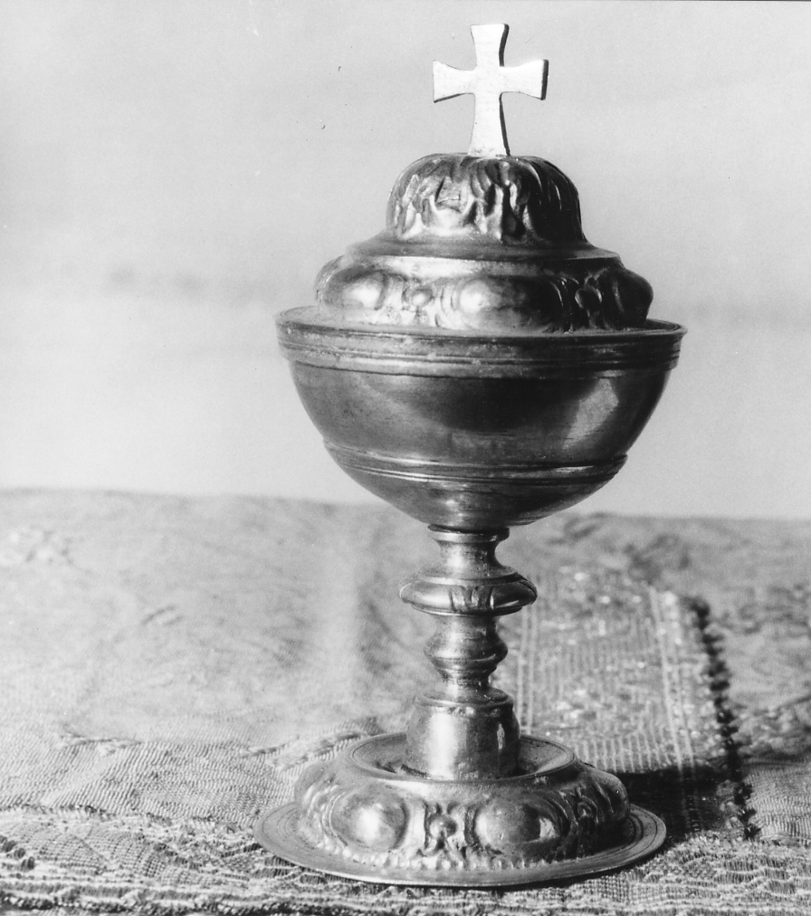 pisside da viatico - bottega imolese (secc. XVIII/ XIX)