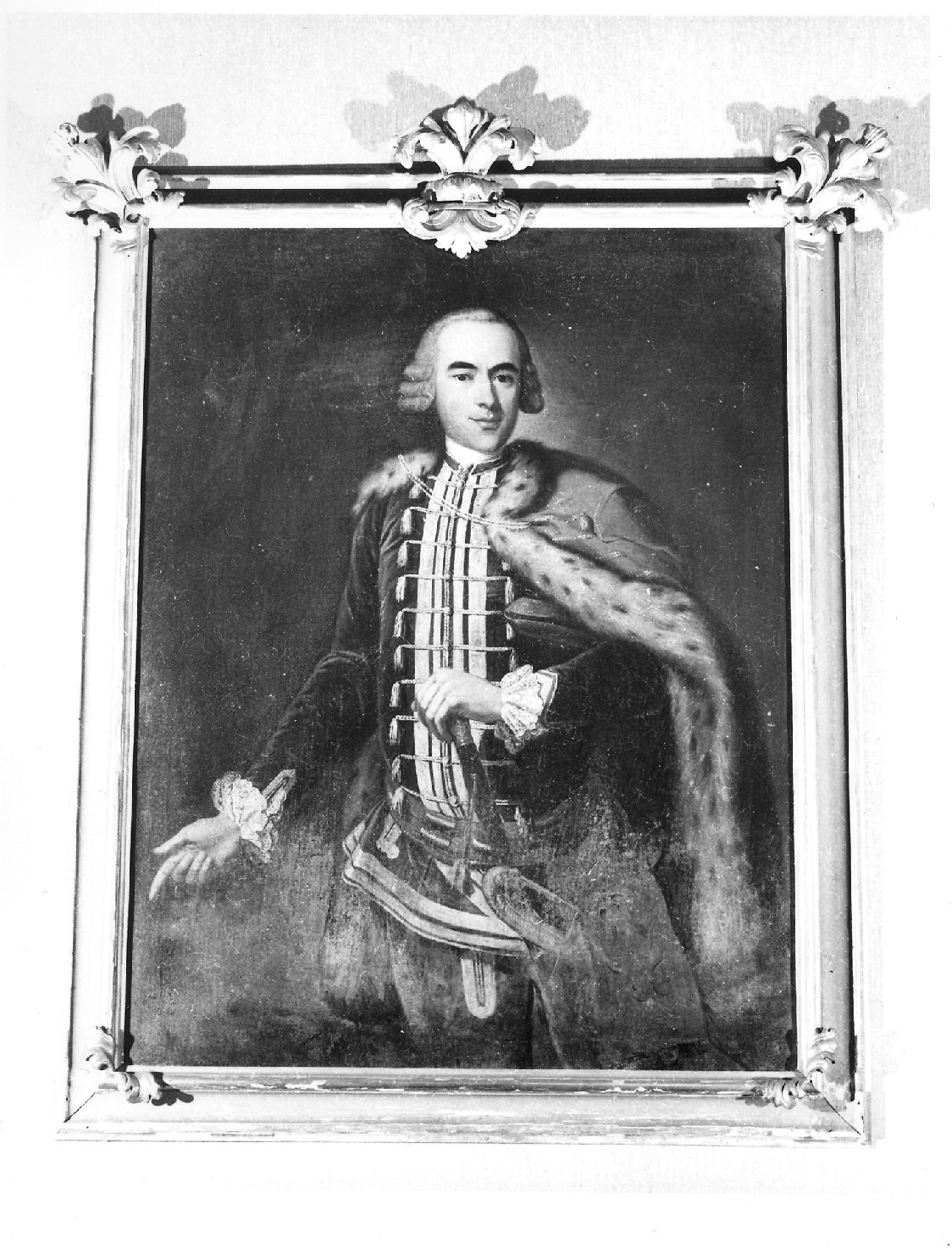 ritratto di gentiluomo (dipinto) - ambito europeo (sec. XVIII)