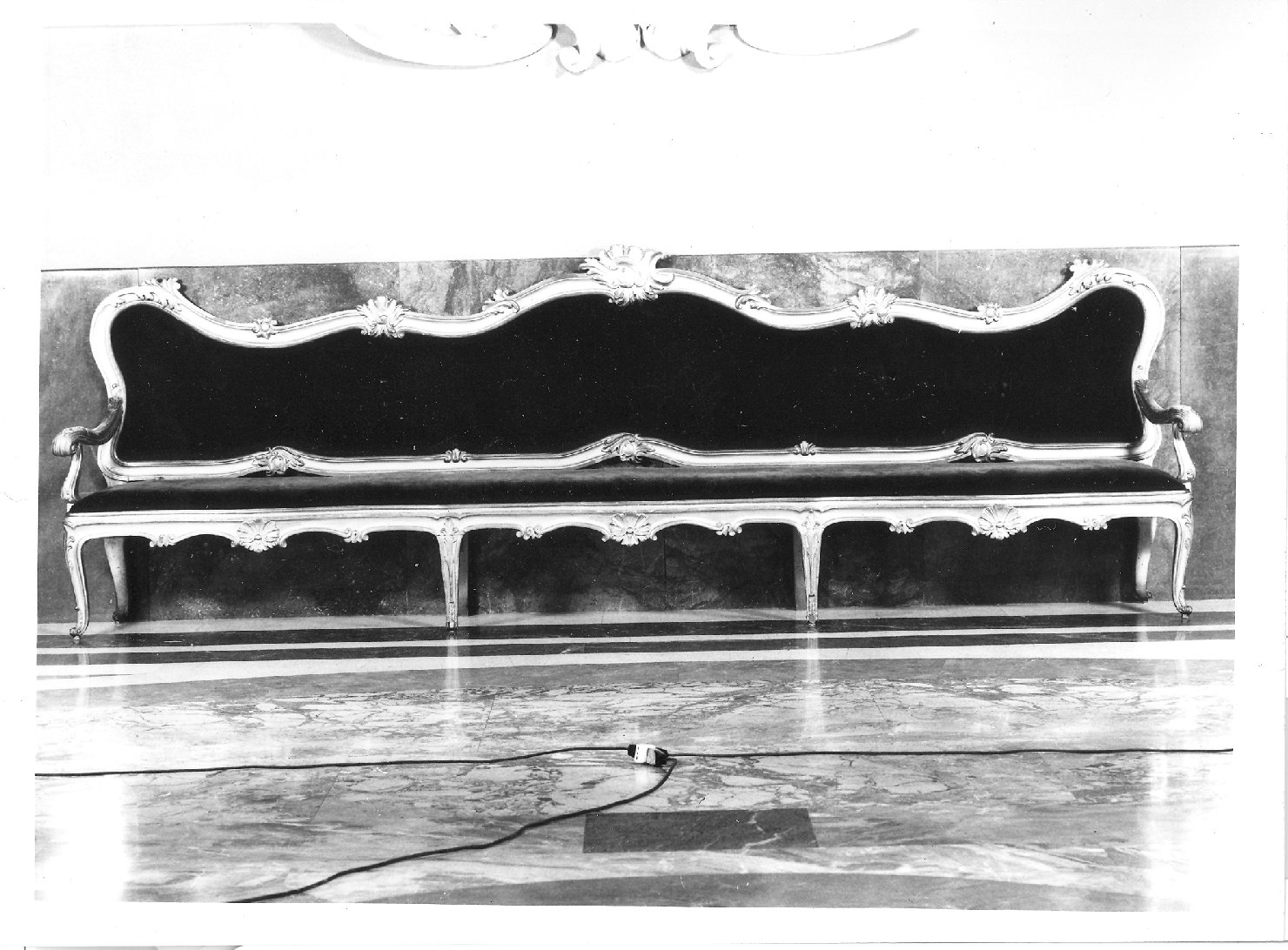 divano - bottega europea (secc. XVIII/ XIX)