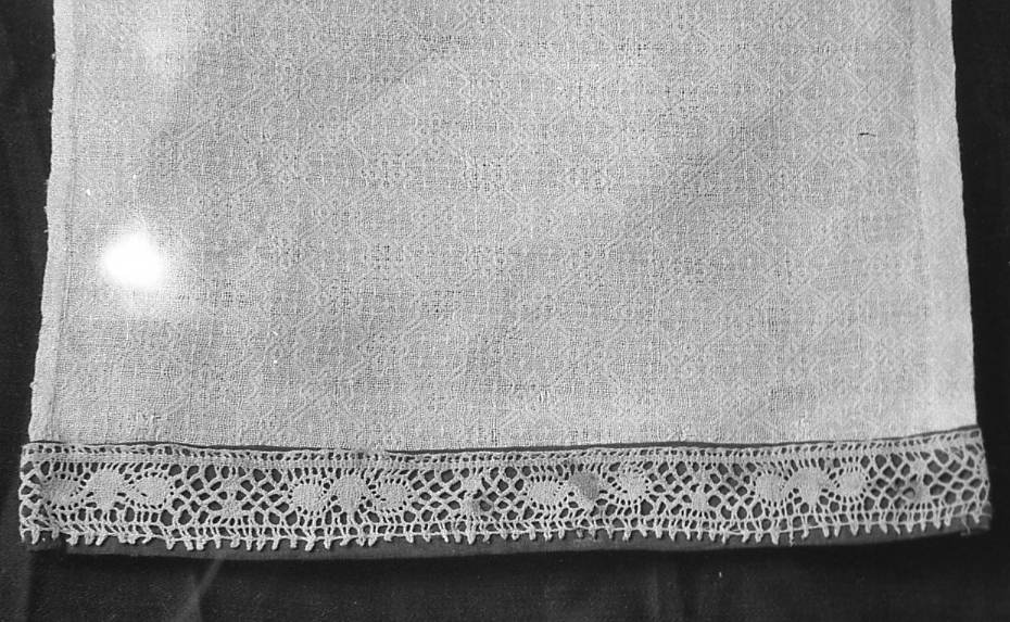 tovaglietta - manifattura bolognese (?) (sec. XVII, sec. XIX)