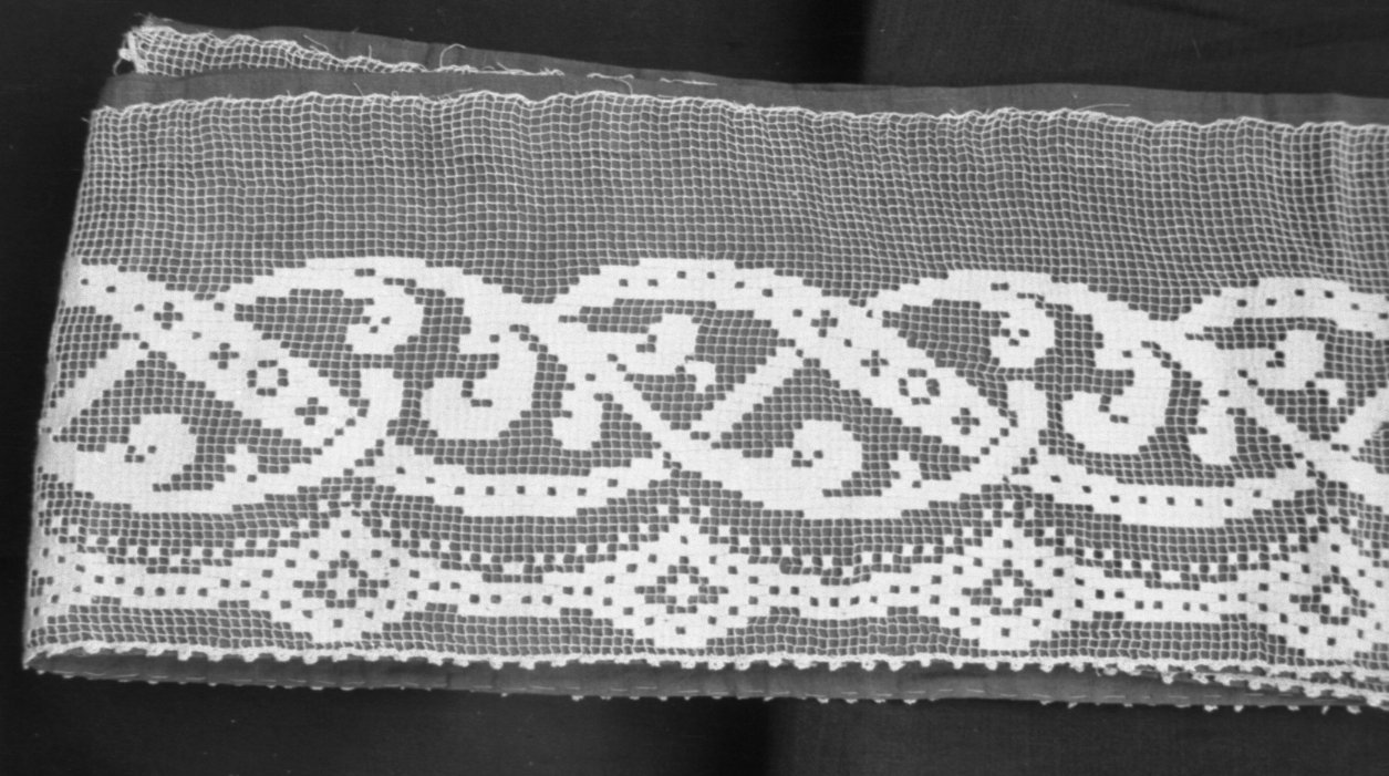 tovaglia - manifattura bolognese (secc. XVIII/ XIX)