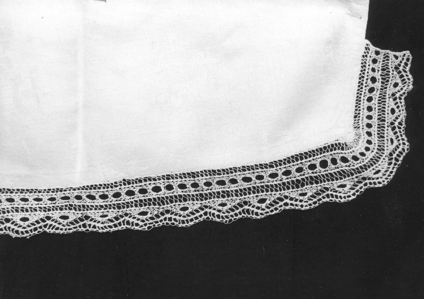 tovaglietta - manifattura bolognese (sec. XIX)