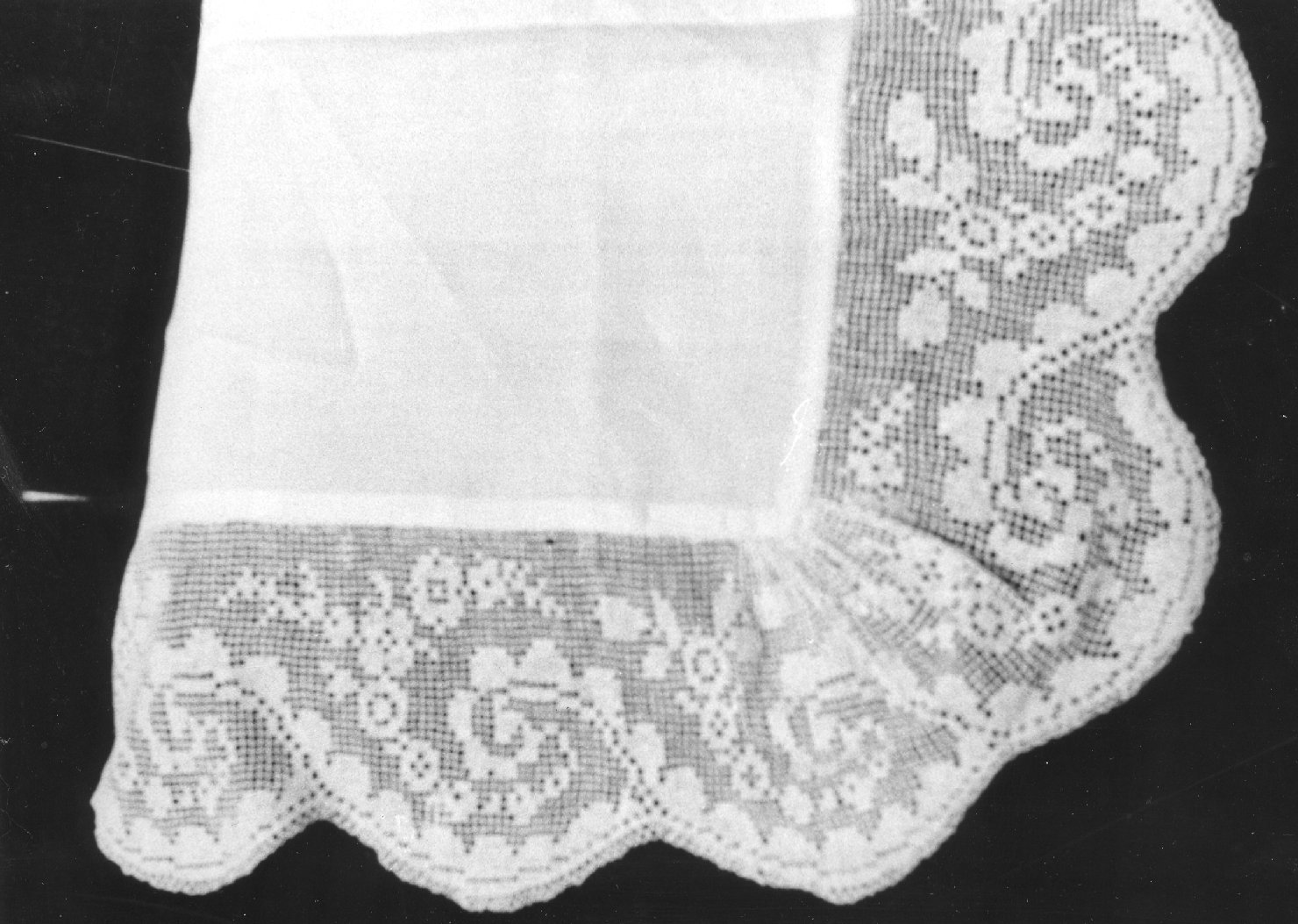 tovaglia d'altare - manifattura bolognese (secc. XIX/ XX)