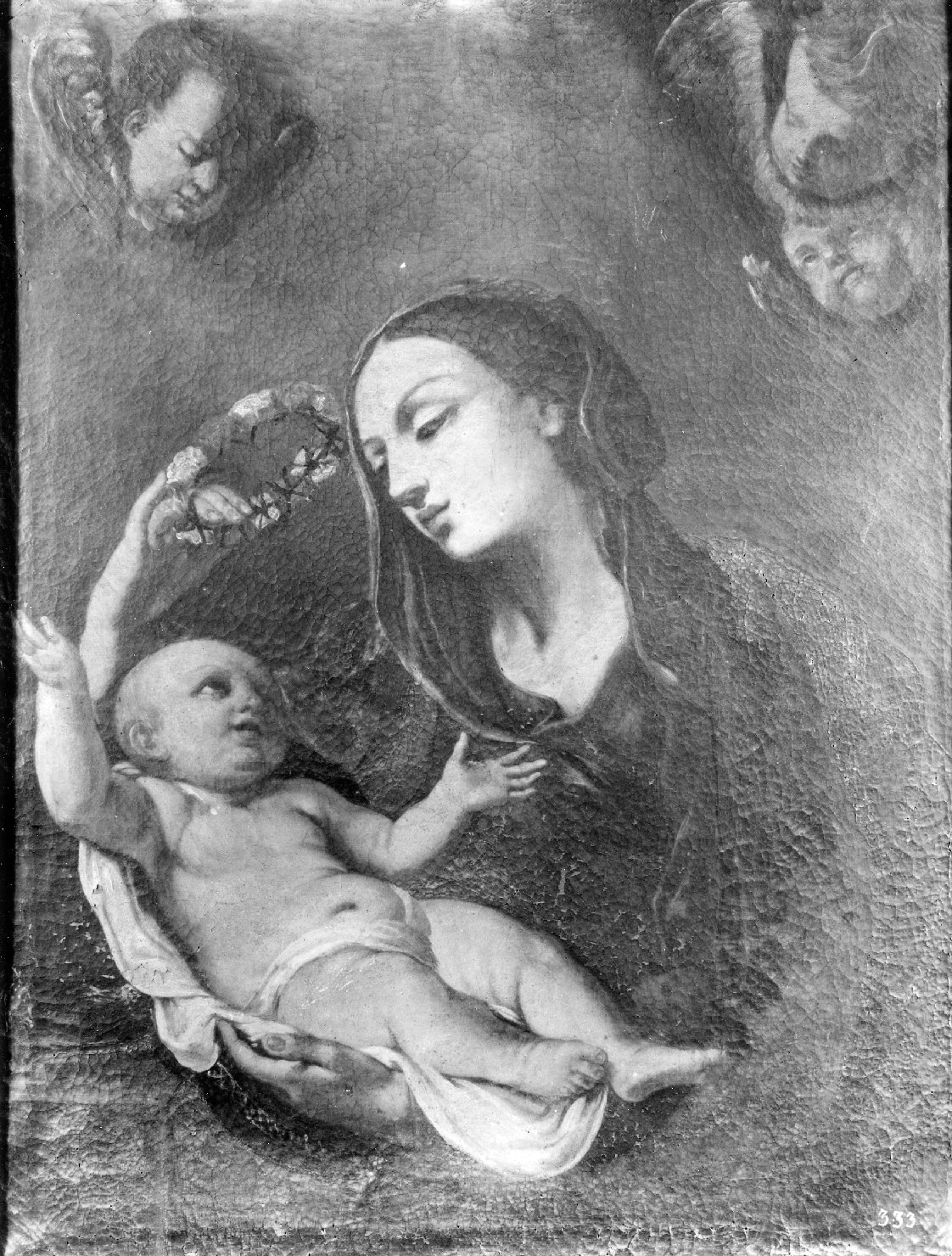 Madonna con Bambino (dipinto) - ambito emiliano (?) (sec. XVII)