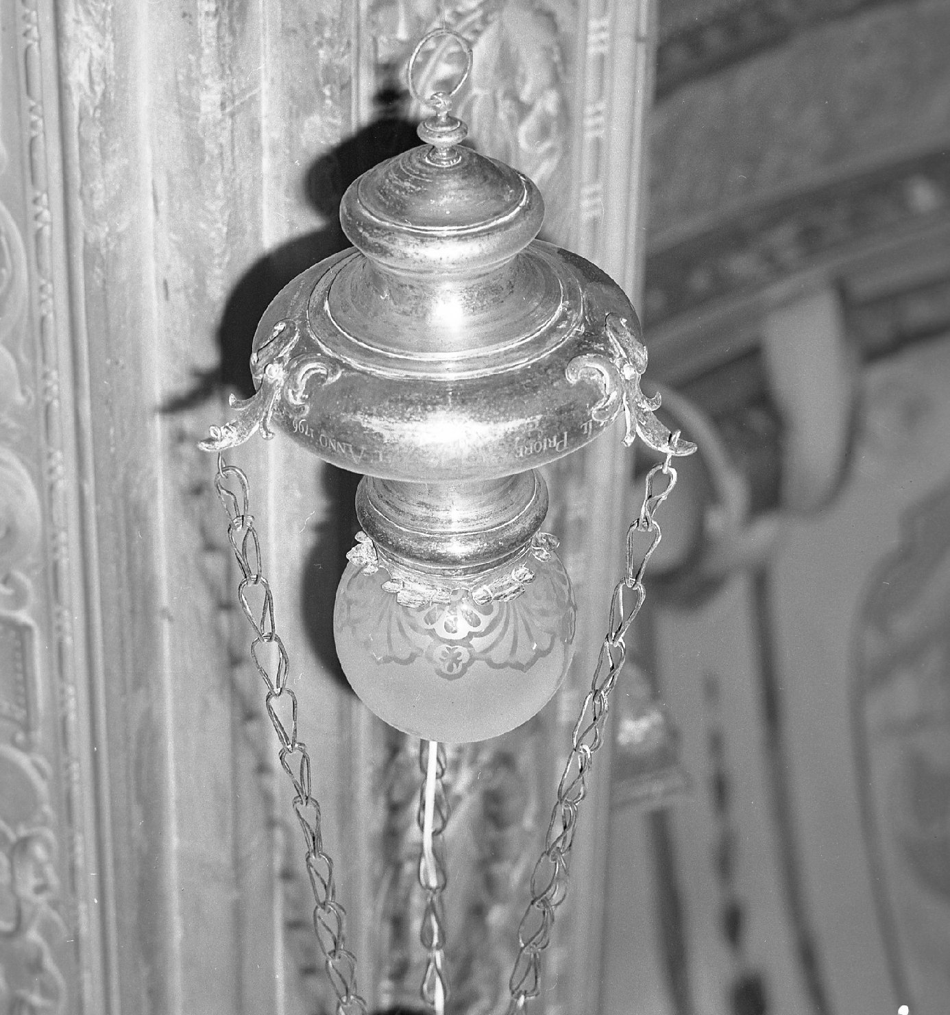 lampada pensile - ambito bolognese (sec. XVIII)