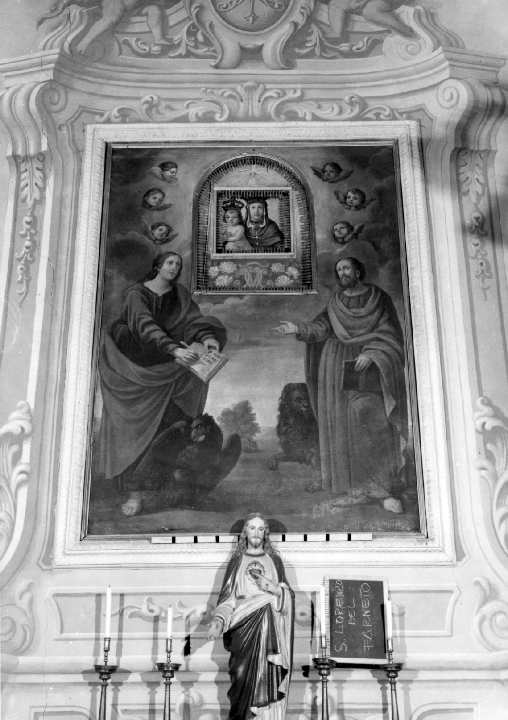 San Marco e San Giovanni Evangelista (dipinto) - ambito bolognese (sec. XVII)
