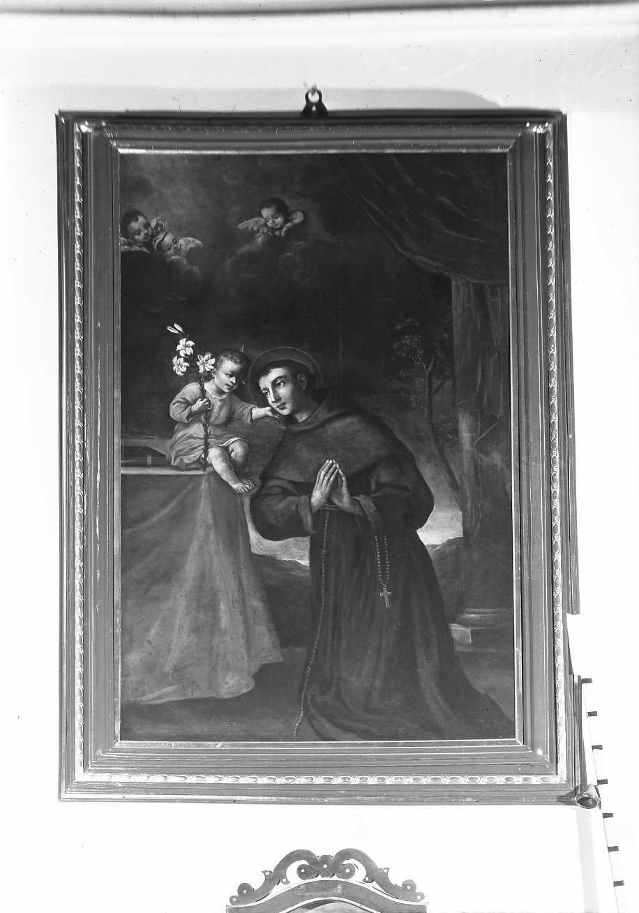 Sant'Antonio da Padova (dipinto) - scuola bolognese (sec. XVIII)