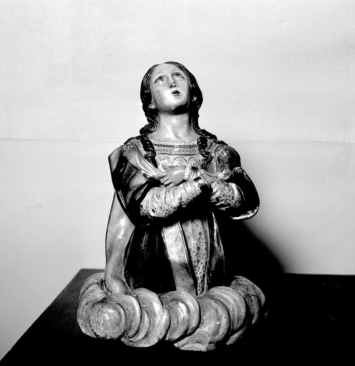 Santa (statuetta) - bottega imolese (sec. XVIII)