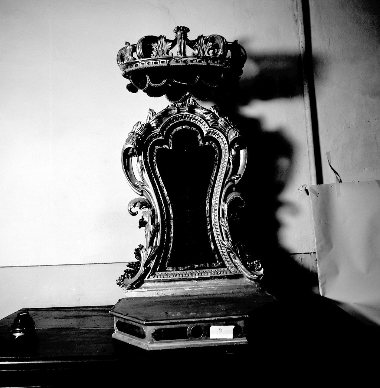 tronetto per esposizione eucaristica - bottega imolese (sec. XIX)